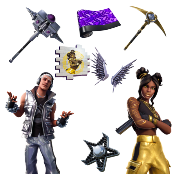 Fortnite Season 8 24k Set 24k Set Fortnite Wiki