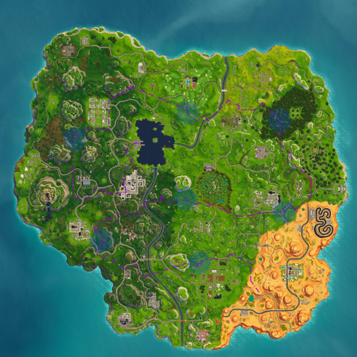 Battle Royale Map Cube 5.40
