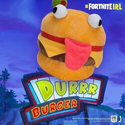 Fortnite durr burger plush hot sale