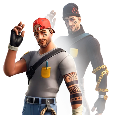 Image of Guild used when he was featured in the Item Shop before Patch 15.00.