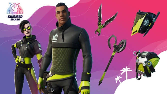 Promotional Image for the Saltwater Strike set during Summer Splash.