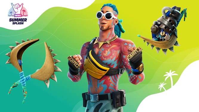 Promotional Image for the Surf & Turf set during Summer Splash.