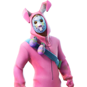 pink bunny fortnite costume