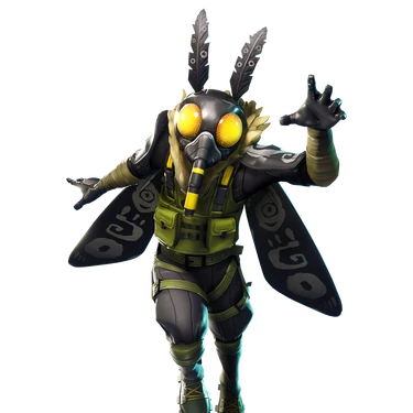 Image of Mothmando used when he is featured in the Item Shop