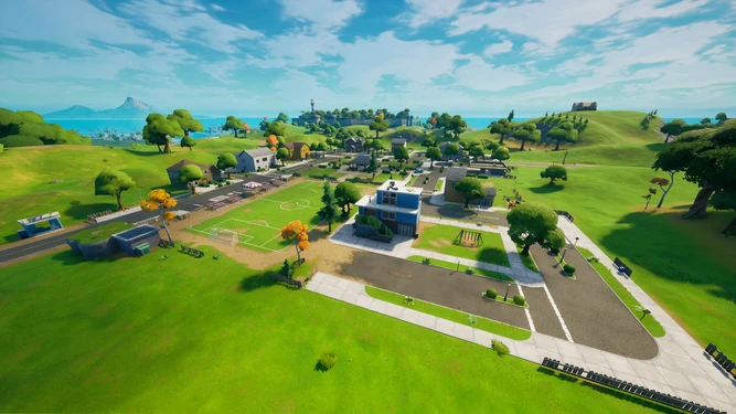 Pleasant Park before The Zero Crisis Finale.