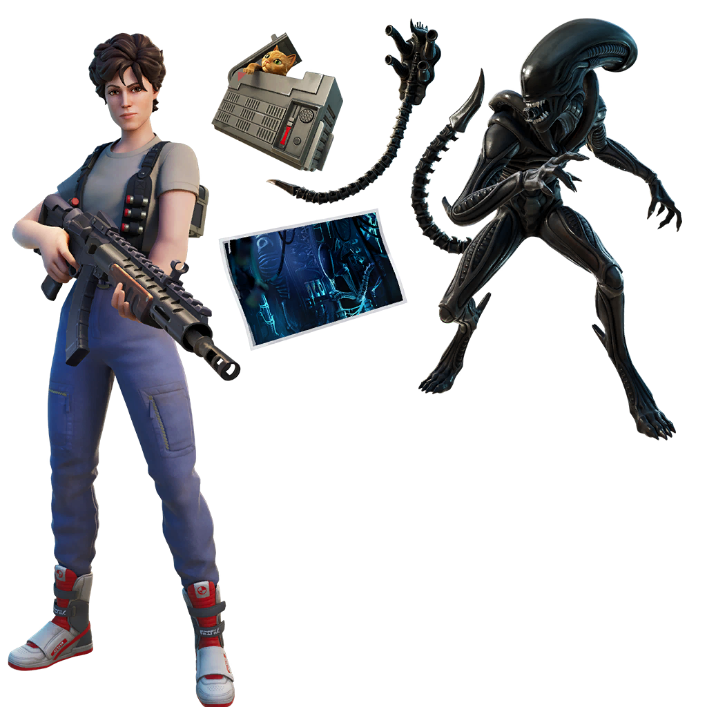 From LV-426 to Fortnite: Ripley and Xenomorph Arrive