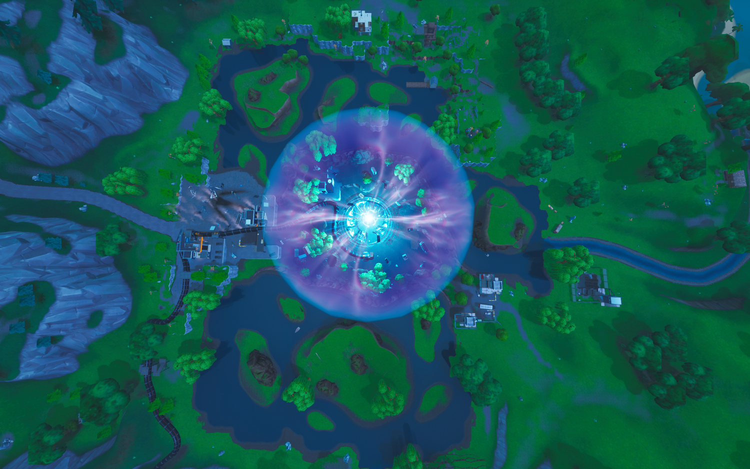 Loot Lake Air View 10.10