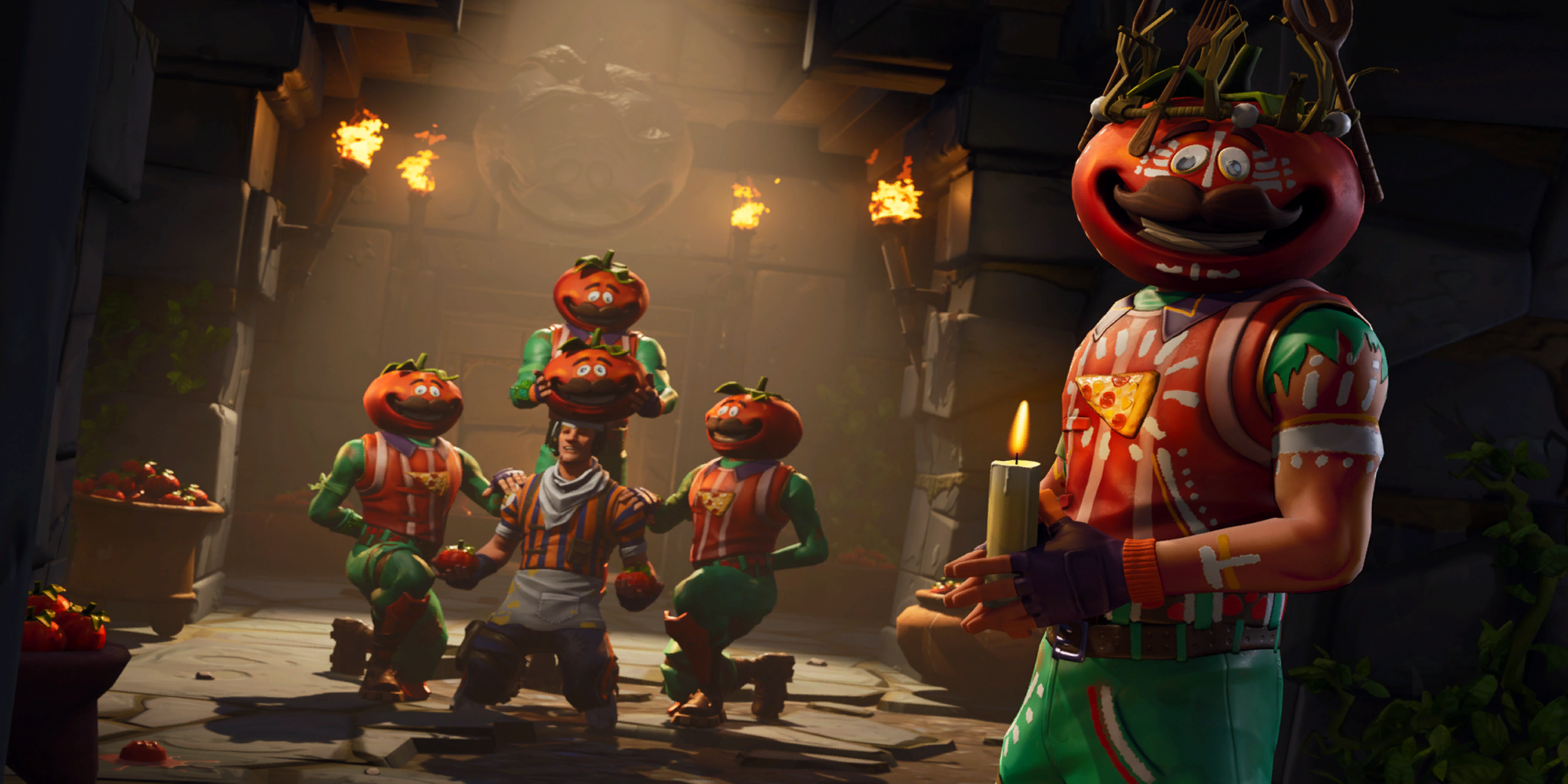 Fortnite Tomato Head Loading Screen Tomato Temple Loading Screen Fortnite Wiki