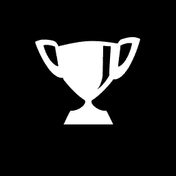 trophy icon white png