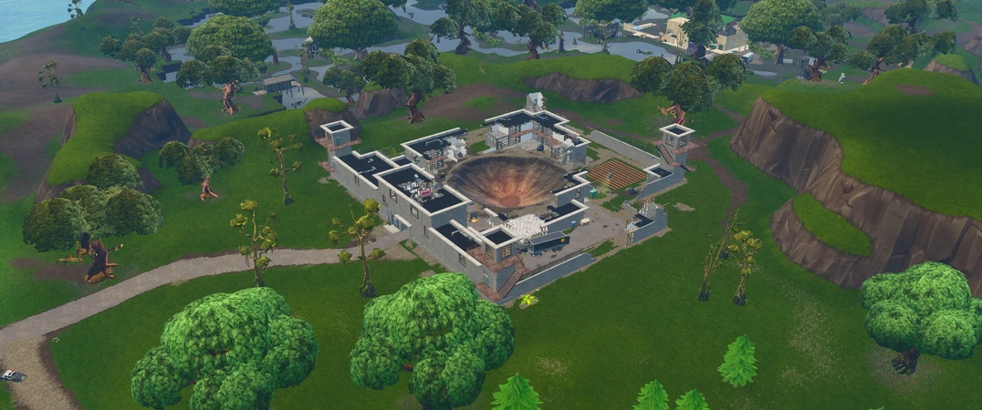 The Prison during Season 4.