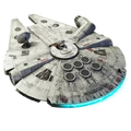 A Millennium glider of the same Falcon that flew around the map and destroyed the TIE Fighters.
