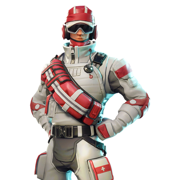 Image of Triage Trooper used when he is featured in the Item Shop