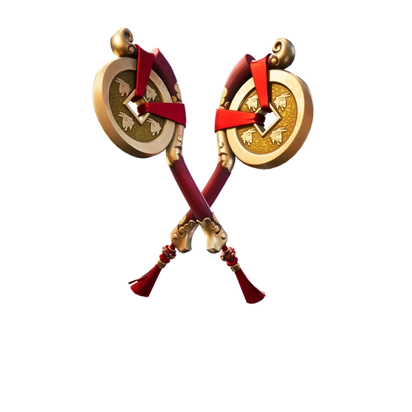 Image of Lucky Axes used when it is featured in the Item Shop