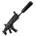 Suppressed assault rifle icon