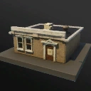 Detective Office Prefab.