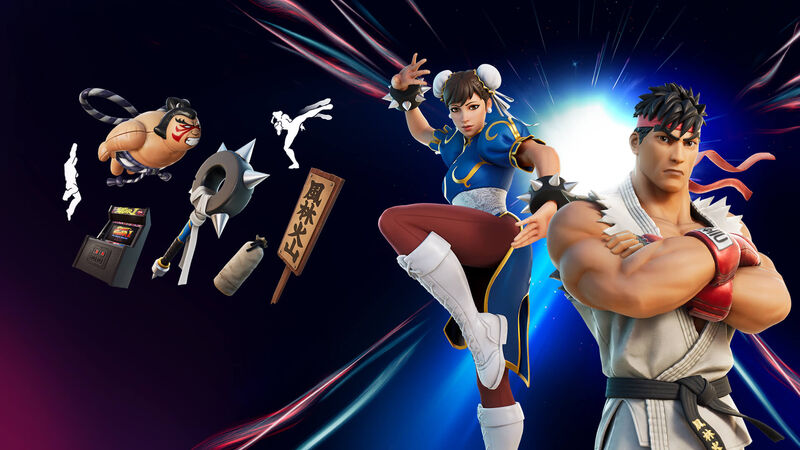 Promotional Image for the Street Fighter Set used in the News tab.