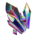 Rainbow crystal icon