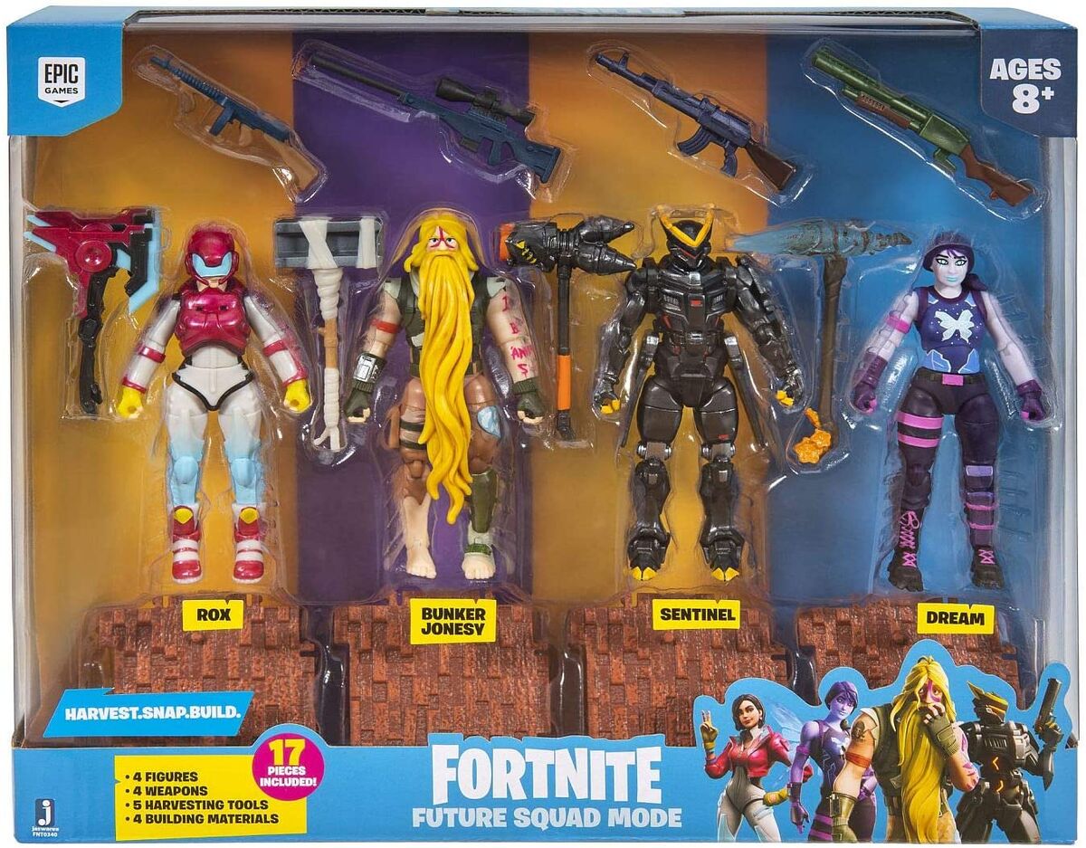 Fortnite squad cheap pack figures