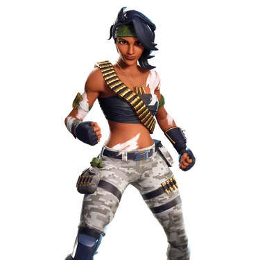 Old image of Bandolette used when she was featured in the Item Shop