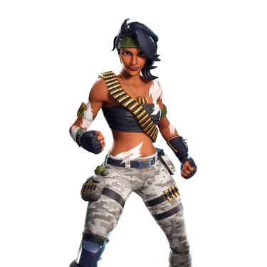 Image of Bandolette used when she is featured in the Item Shop