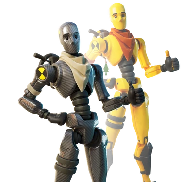 Image of Dummy used when he was featured in the Item Shop before Patch 15.00.