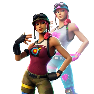 Image of Bullseye used when she was featured in the Item Shop before Patch 14.00.