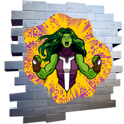 She Hulk Smash Spray Fortnite Wiki