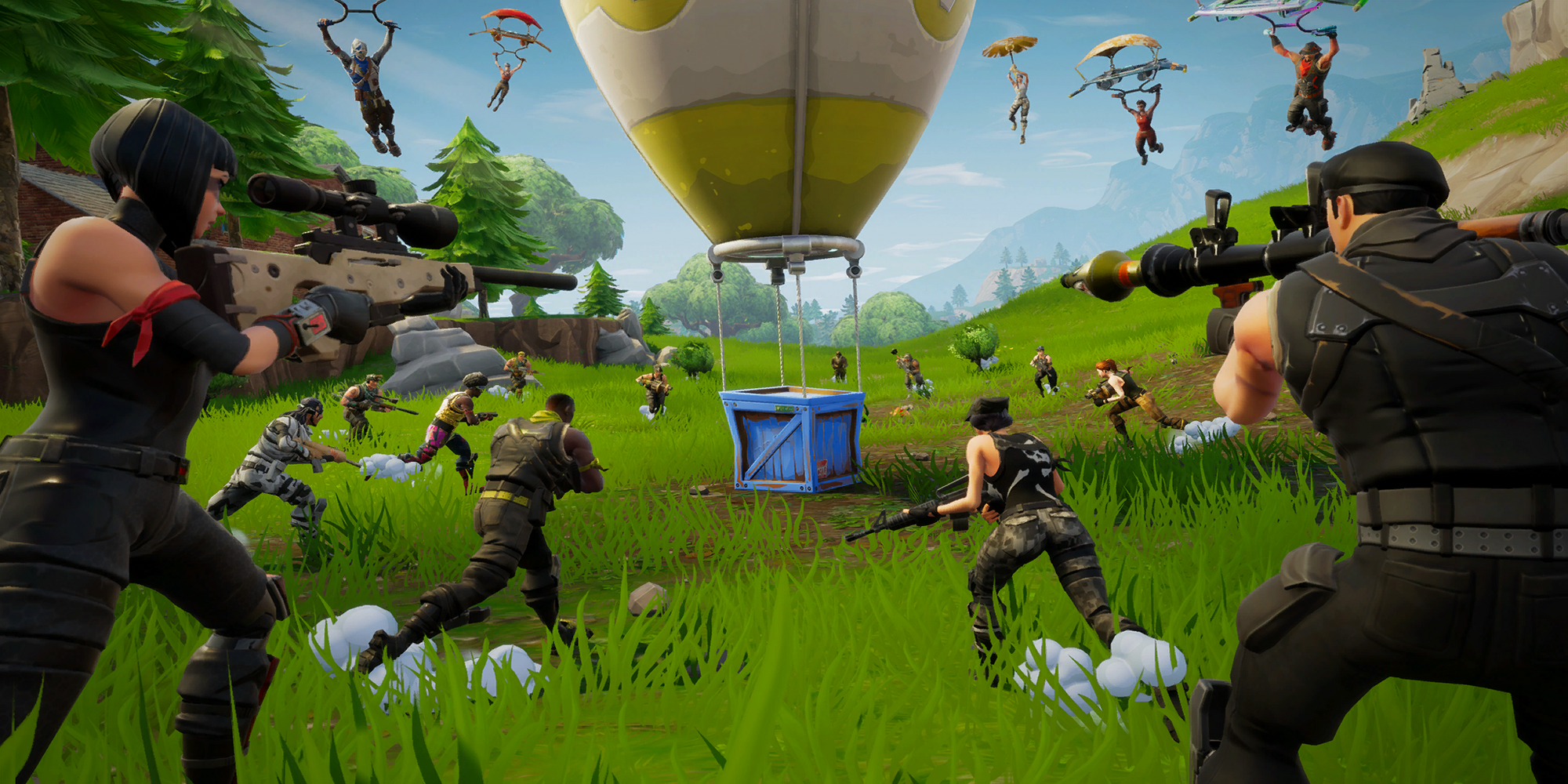 Open 3 Supply Drops Fortnite Supply Drop Loading Screen Fortnite Wiki