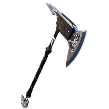 Image of Purr Axes used when it is featured in the Item Shop