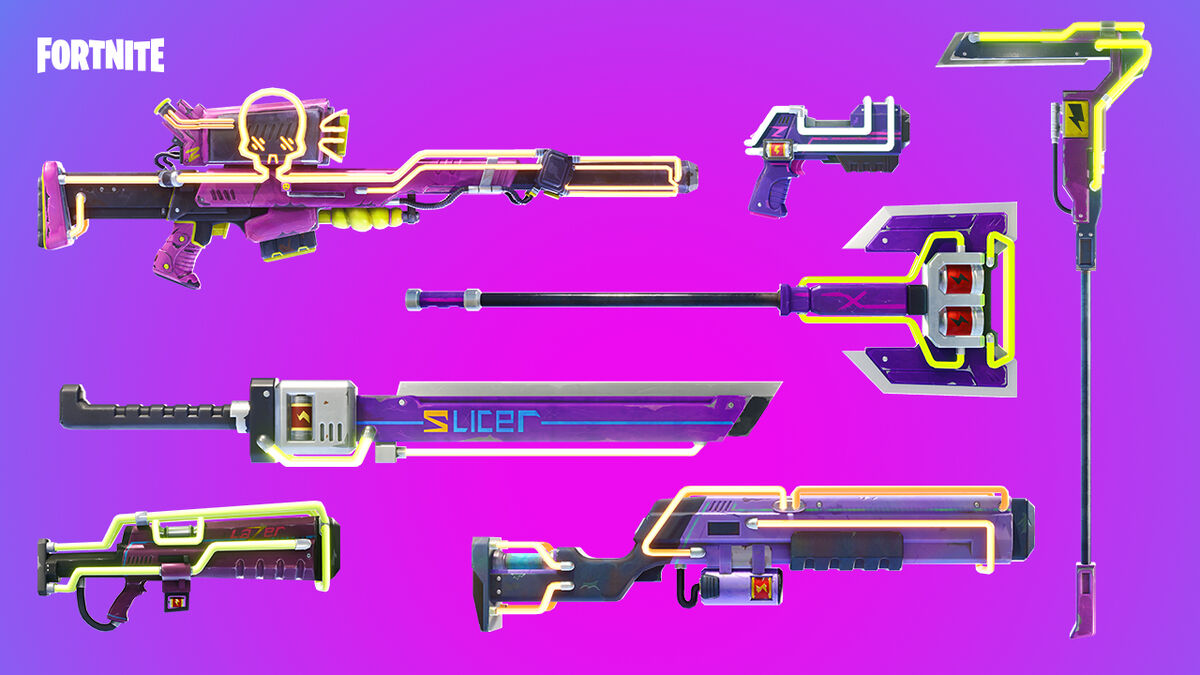 Neon Weapons Fortnite Wiki