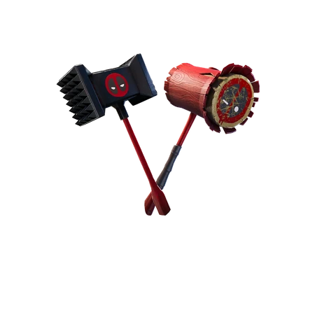 Image of Meaty Mallets used when it is featured in the Item Shop