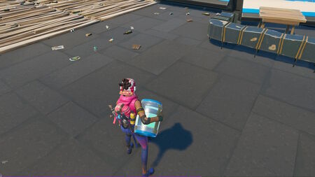 Player holding a Chug Jug