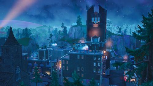 Maap Of Wher To Gothlom Land In Fortnite Gotham City Fortnite Wiki