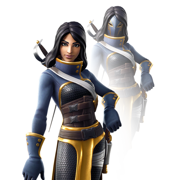 Image of Daring Duelist used when she is featured in the Item Shop