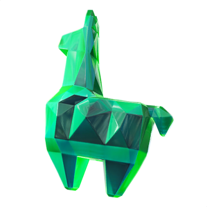 Diamond Llama Fortnite Save The World Crystal Llama Back Bling Fortnite Wiki