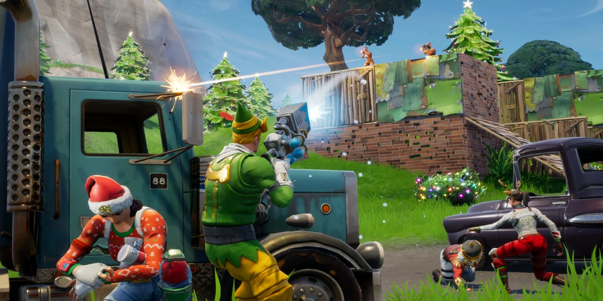 Festive Firefight (Loading Screen) - Fortnite Wiki