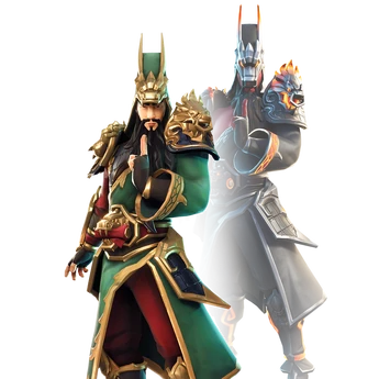 Image of Guan Yu used when he was featured in the Item Shop used before Patch 15.00.