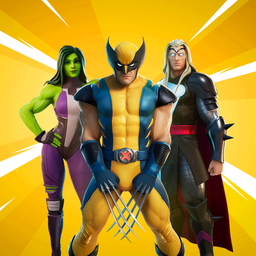 Fortnite Chapter 2 Season 4 Battle Pass skins, including Thor