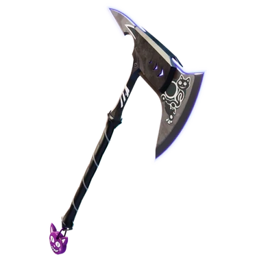 Image of Purr Axes used when it is featured in the Item Shop