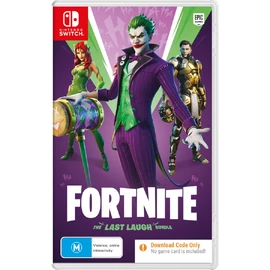 Australian Nintendo Switch Box Art for The Last Laugh Bundle.
