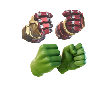 Image of Hulk Smashers used when it is featured in the Item Shop.