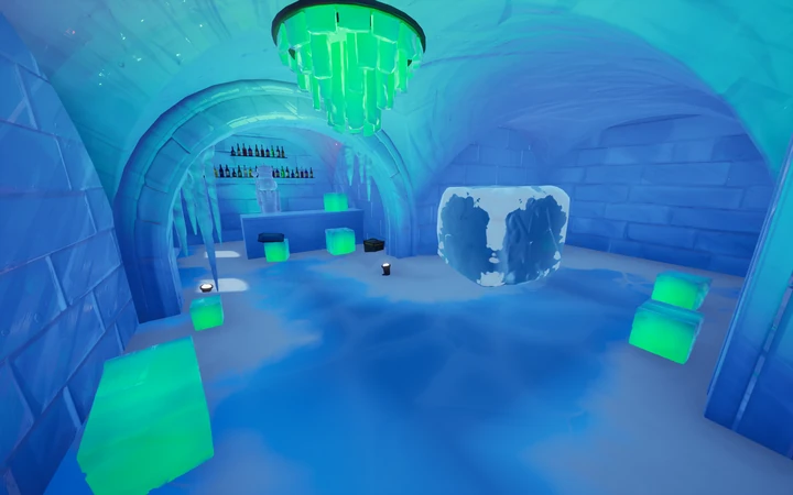 Frozen Crackshot Statue.