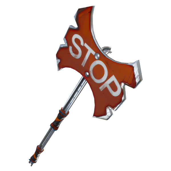 Image of Stop Axe used when it is featured in the Item Shop