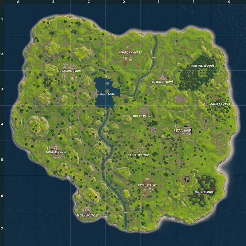 Fortnite Chapter 5 Season 1 Map: POIs, Leaks and More - Turtle