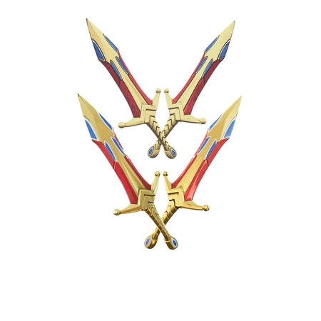 Image of Destiny's Edge used when he is featured in the Item Shop