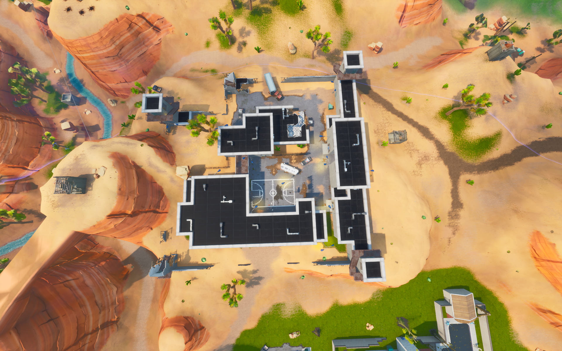 Fortnite Prison Season 1 Prison Poi Fortnite Wiki