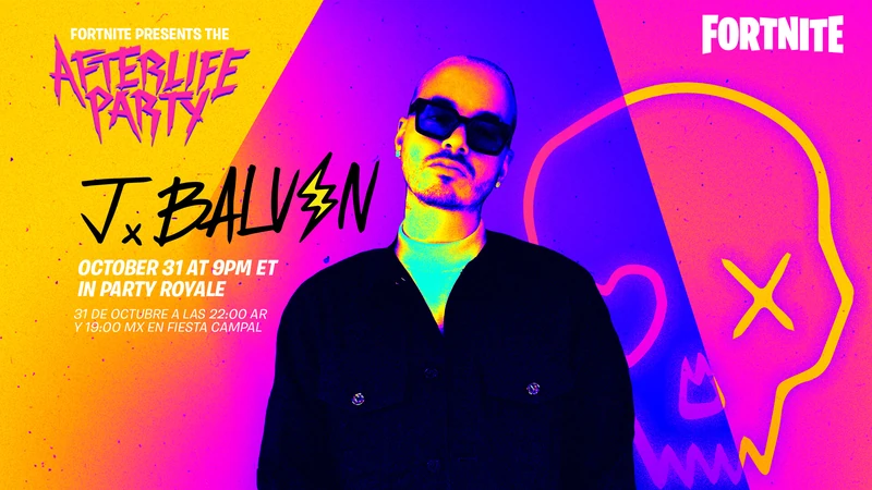 Promotional image for the Afterlife Party.