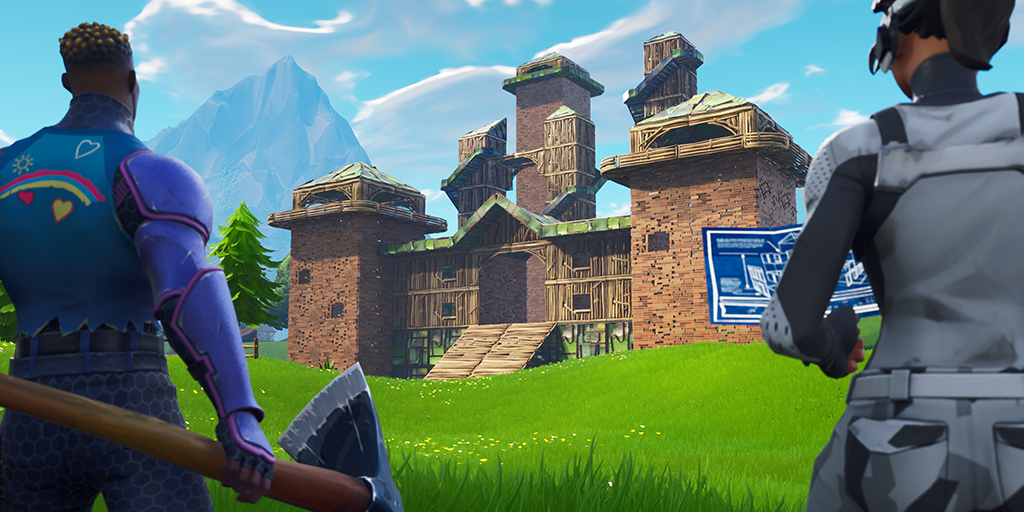 Playground Structures Fortnite Playground Gamemode Fortnite Wiki