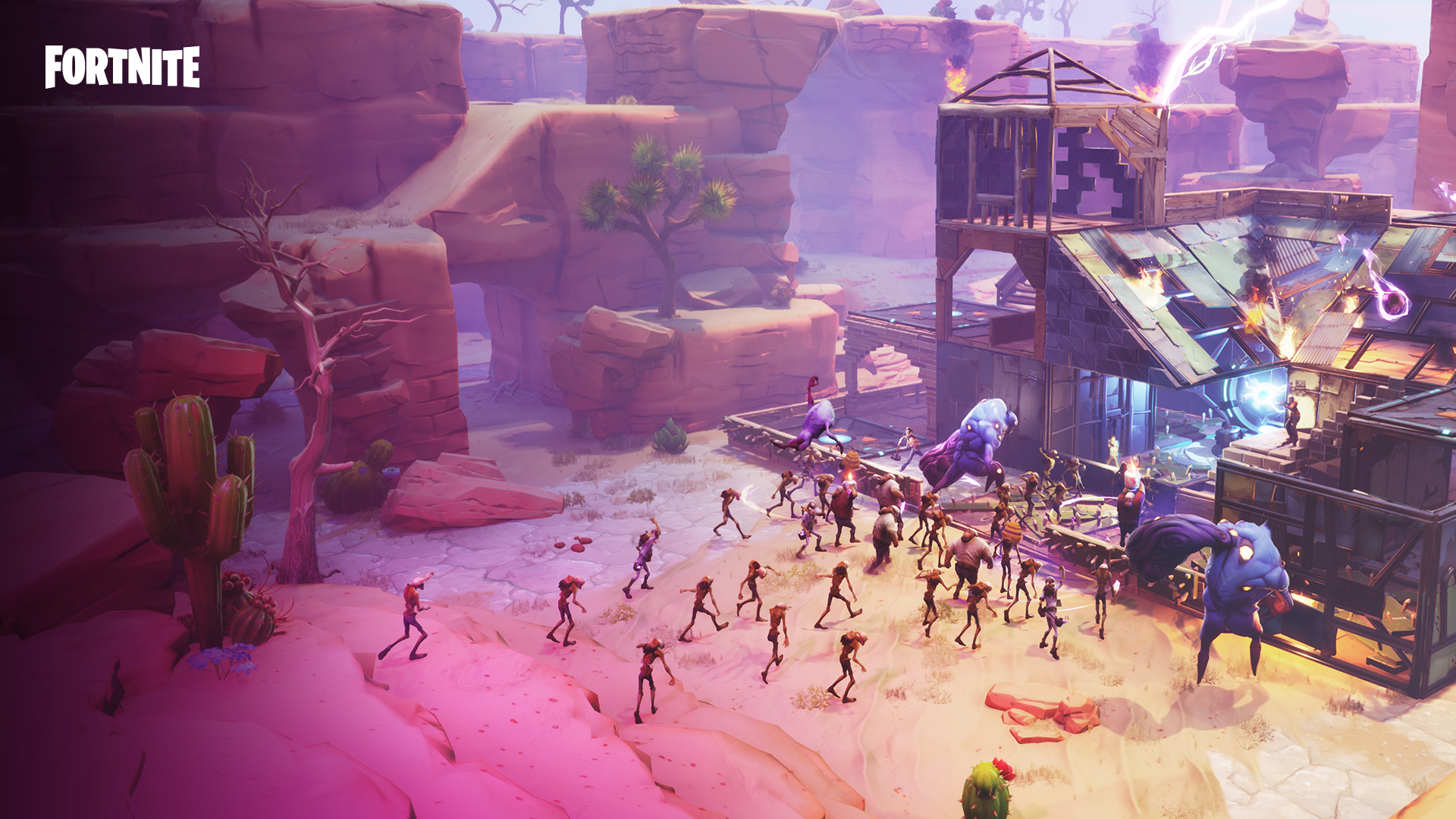 Fortnite Horde Base Challenge The Horde Fortnite Wiki