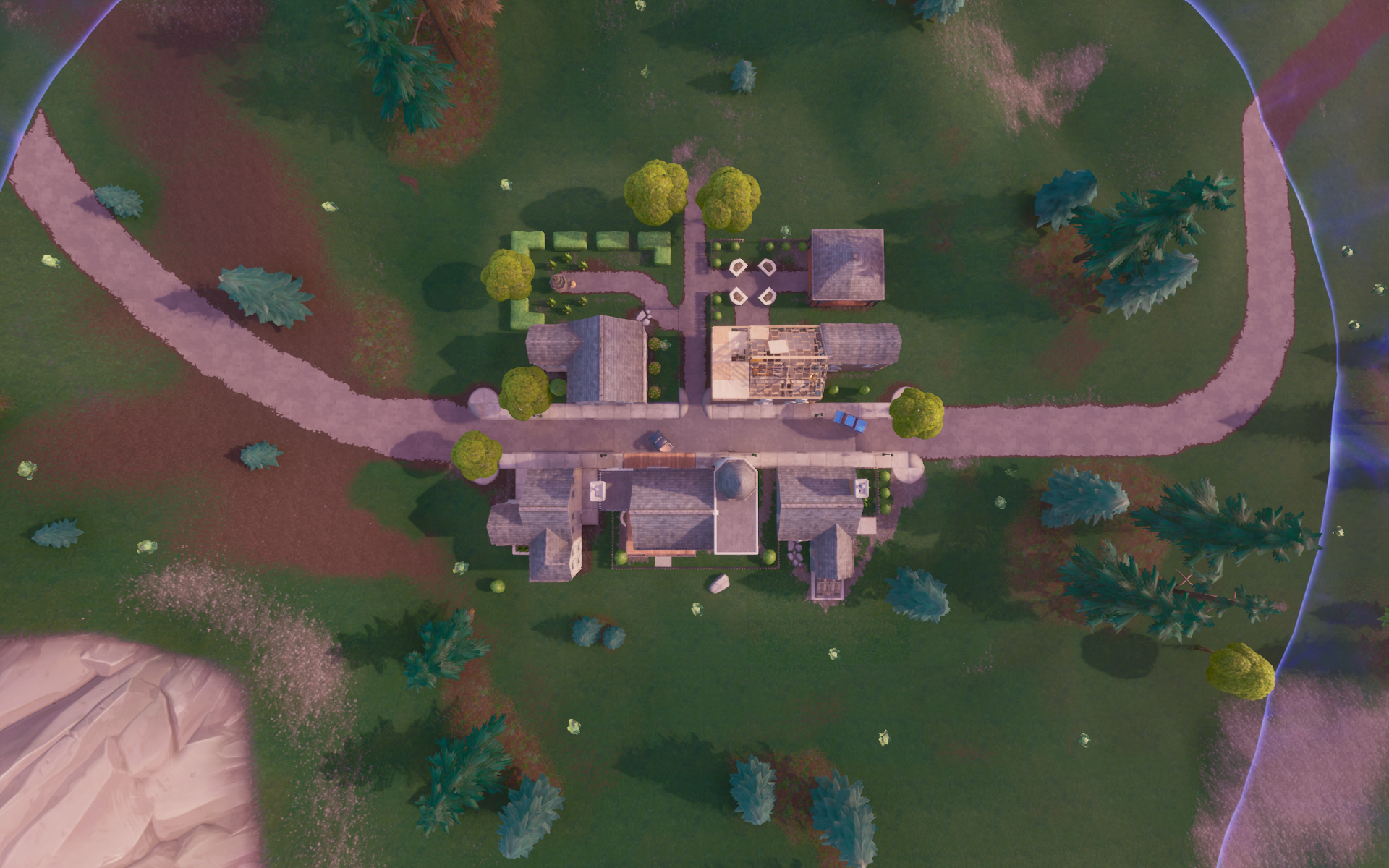 Fortnite Suburbia Locations On Map Starry Suburbs Fortnite Wiki